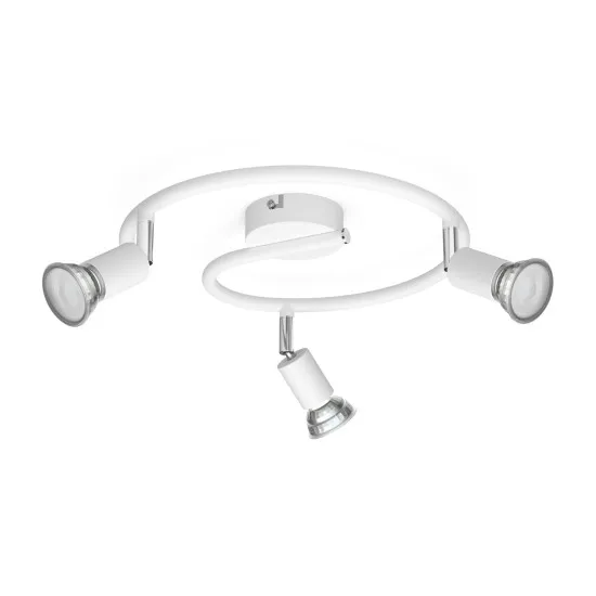 Philips Limbali fehér mennyezeti spotlámpa (PHI-8719514465176) GU10 3 izzós IP20