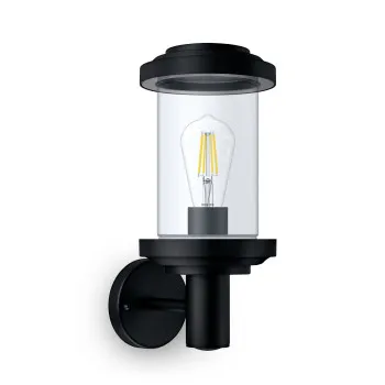 Philips Listra fekete kültéri falikar (PHI-8720169266513) E27 1 izzós IP44