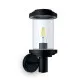 Philips Listra fekete kültéri falikar (PHI-8720169266513) E27 1 izzós IP44