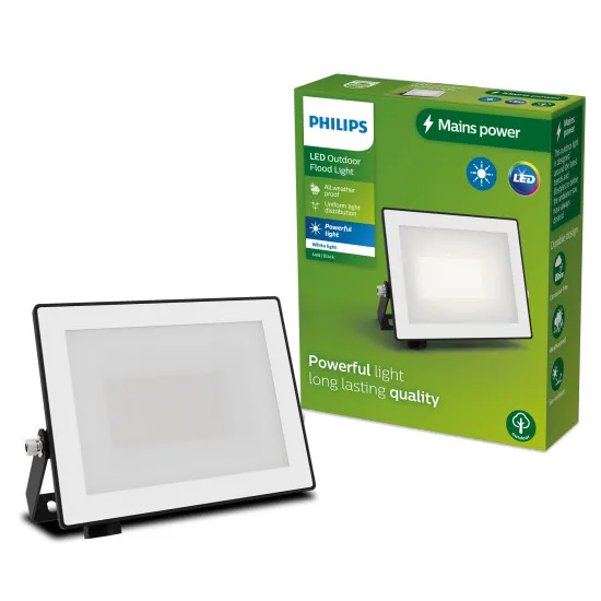 Philips Lois fekete LED kültéri fali reflektor (PHI-8720169365063) LED 1 izzós IP65