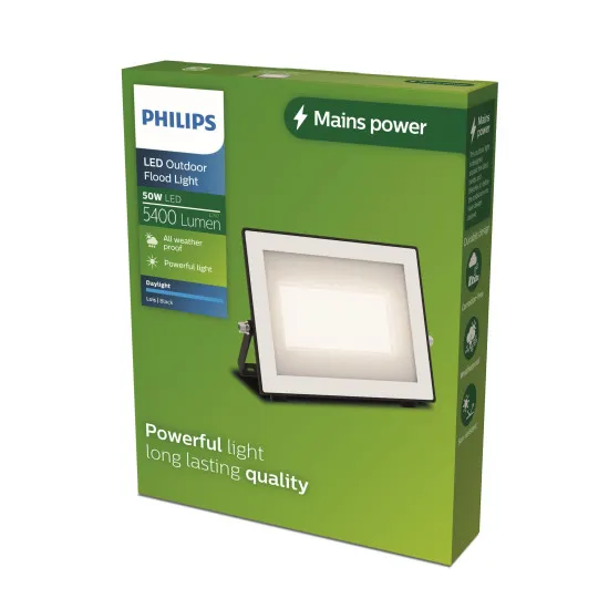 Philips Lois fekete LED kültéri fali reflektor (PHI-8720169365162) LED 1 izzós IP65