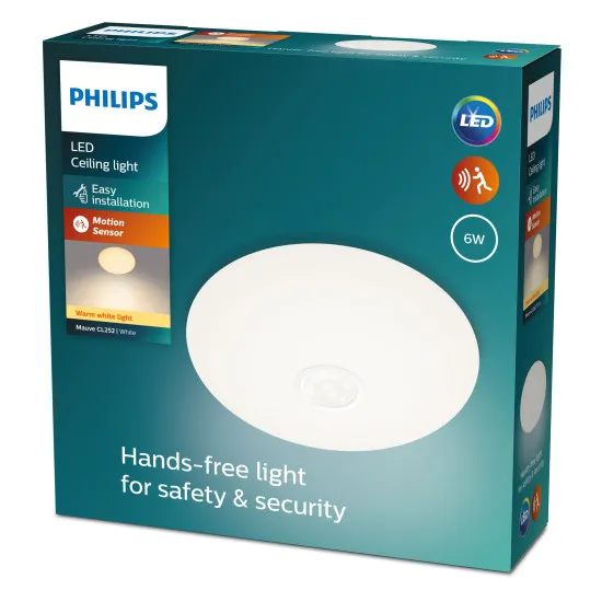 Philips Mauve fehér LED mennyezeti lámpa (PHI-8719514431805) LED 1 izzós IP20