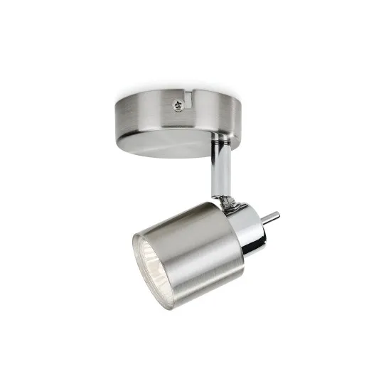 Philips Meranti nikkel fali/mennyezeti spotlámpa (PHI-8718696133248) GU10 1 izzós IP20