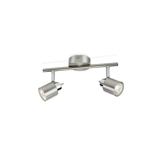 Philips Meranti nikkel mennyezeti spotlámpa (PHI-8718696133255) GU10 2 izzós IP20