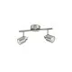 Philips Meranti nikkel mennyezeti spotlámpa (PHI-8718696133255) GU10 2 izzós IP20