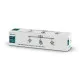 Philips Meranti nikkel mennyezeti spotlámpa (PHI-8718696133262) GU10 3 izzós IP20