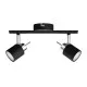Philips Meranti fekete mennyezeti spotlámpa (PHI-8719514465398) GU10 2 izzós IP20