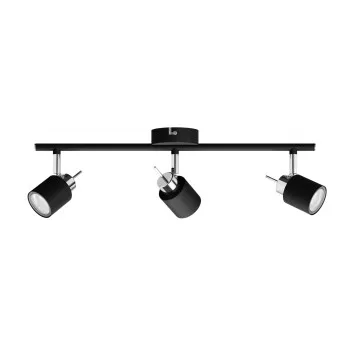 Philips Meranti fekete mennyezeti spotlámpa (PHI-8719514465411) GU10 3 izzós IP20