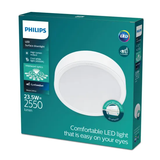 Philips Meson fehér LED mennyezeti lámpa (PHI-8720169173521) LED 1 izzós IP20