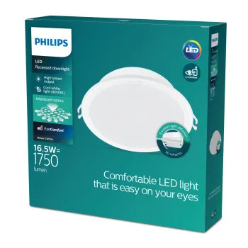 Philips Meson fehér LED mennyezetbe építhető lámpa (PHI-8720169173842) LED 1 izzós IP20