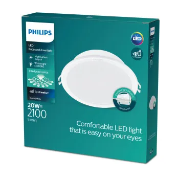 Philips Meson fehér LED mennyezetbe építhető lámpa (PHI-8720169230965) LED 1 izzós IP20