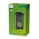 Philips Mirth fekete kültéri falikar (PHI-8720169266490) E27 1 izzós IP44