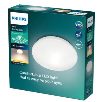 Philips Moire fehér LED mennyezeti lámpa (PHI-8718699681036) LED 1 izzós IP20