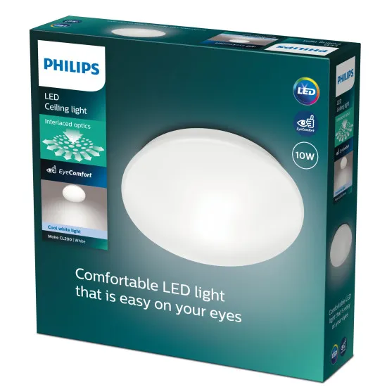 Philips Moire fehér LED mennyezeti lámpa (PHI-8718699681111) LED 1 izzós IP20
