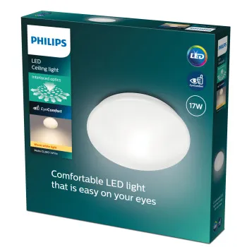 Philips Moire fehér LED mennyezeti lámpa (PHI-8718699681135) LED 1 izzós IP20
