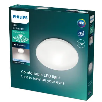 Philips Moire fehér LED mennyezeti lámpa (PHI-8718699681159) LED 1 izzós IP20