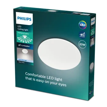 Philips Moire fehér LED mennyezeti lámpa (PHI-8719514334991) LED 1 izzós IP20