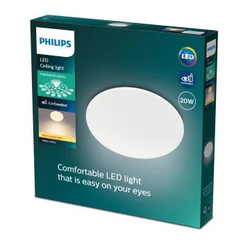 Philips Moire fehér LED mennyezeti lámpa (PHI-8719514335110) LED 1 izzós IP20
