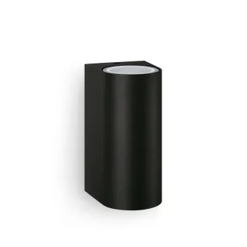 Philips Nightingale fekete kültéri falikar (PHI-8720169266834) GU10 2 izzós IP44