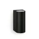 Philips Nightingale fekete kültéri falikar (PHI-8720169266834) GU10 2 izzós IP44