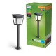 Philips Nissa fekete napelemes LED kültéri állólámpa (PHI-8720169362147) LED 1 izzós IP44