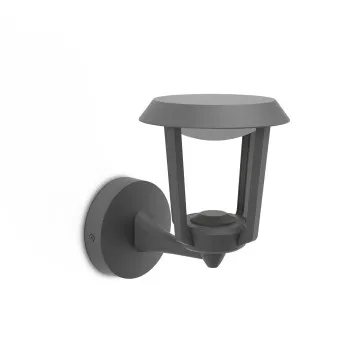 Philips Nuvy antracit LED kültéri falikar (PHI-8721103104878) LED 1 izzós IP44