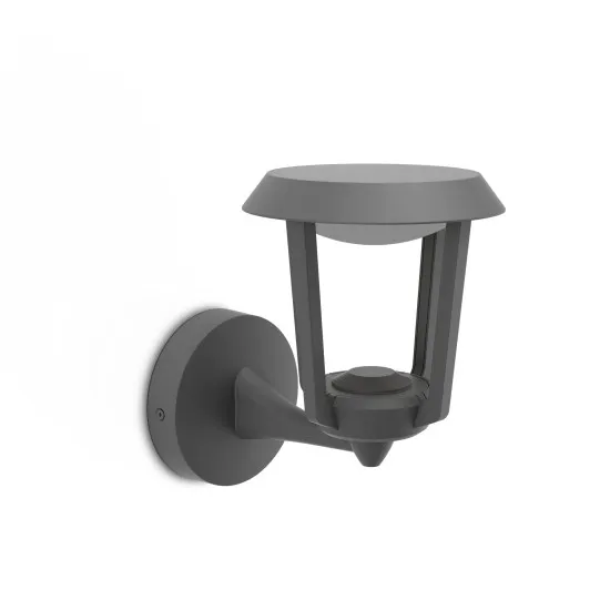Philips Nuvy antracit LED kültéri falikar (PHI-8721103104878) LED 1 izzós IP44