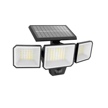 Philips Nysil fekete napelemes LED kültéri fali reflektor (PHI-8720169269156) LED 1 izzós IP65