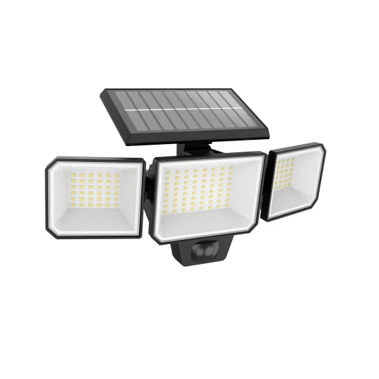 Philips Nysil fekete napelemes LED kültéri fali reflektor (PHI-8720169269156) LED 1 izzós IP65