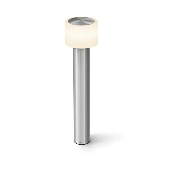 Philips Otis acélszínű LED kültéri állólámpa (PHI-8720169351356) LED 1 izzós IP44