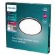 Philips Ozziet fekete LED mennyezetbe építhető lámpa (PHI-8719514432048) LED 1 izzós IP20