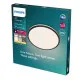 Philips Ozziet fekete LED mennyezetbe építhető lámpa (PHI-8719514432086) LED 1 izzós IP20
