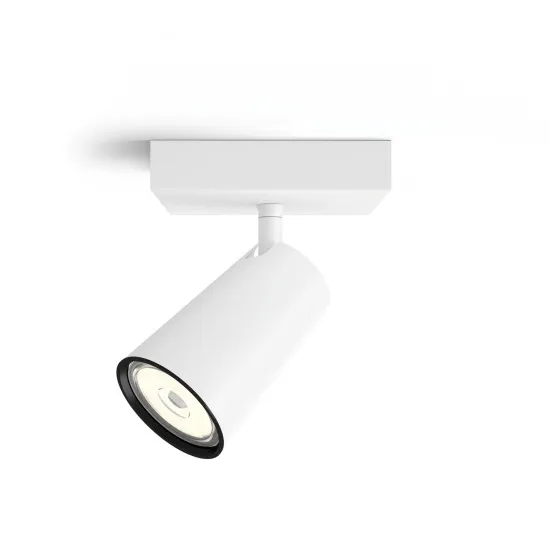 Philips Paisley fehér fali/mennyezeti spotlámpa (PHI-8718696164624) GU10 1 izzós IP20