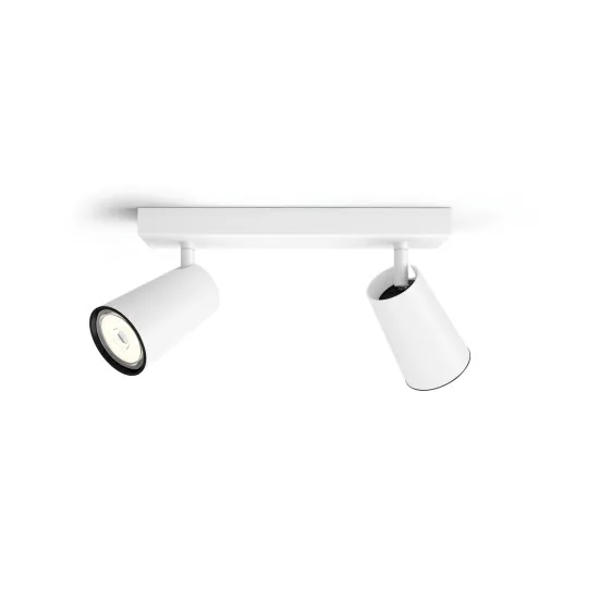 Philips Paisley fehér mennyezeti spotlámpa (PHI-8718696164662) GU10 2 izzós IP20