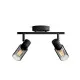 Philips Palms Spot fekete mennyezeti spotlámpa (PHI-8720169299290) E14 2 izzós IP20