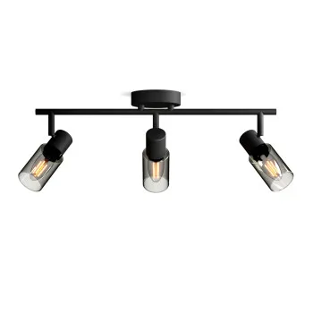 Philips Palms Spot fekete mennyezeti spotlámpa (PHI-8720169299313) E14 3 izzós IP20