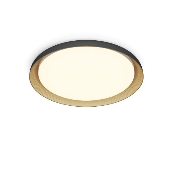 Philips Pebblo fekete LED mennyezeti lámpa (PHI-8720169301092) LED 1 izzós IP20