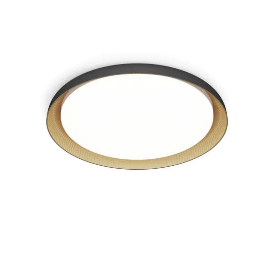 Philips Pebblo fekete LED mennyezeti lámpa (PHI-8720169301115) LED 1 izzós IP20