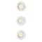 Philips Peridot 3-pack fehér mennyezetbe építhető lámpa szett (PHI-8721103036971) GU10 3 izzós IP20