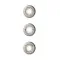 Philips Peridot 3-pack nikkel mennyezetbe építhető lámpa szett (PHI-8721103036995) GU10 3 izzós IP20