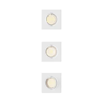 Philips Peridot 3-pack fehér mennyezetbe építhető lámpa szett (PHI-8721103037015) GU10 3 izzós IP20