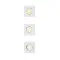Philips Peridot 3-pack fehér mennyezetbe építhető lámpa szett (PHI-8721103037015) GU10 3 izzós IP20