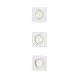 Philips Peridot 3-pack fehér mennyezetbe építhető lámpa szett (PHI-8721103037015) GU10 3 izzós IP20