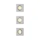 Philips Peridot 3-pack nikkel mennyezetbe építhető lámpa szett (PHI-8721103037053) GU10 3 izzós IP20
