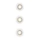 Philips Peridot 3-pack fehér mennyezetbe építhető lámpa szett (PHI-8721103037077) GU10 3 izzós IP20