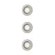 Philips Peridot 3-pack nikkel mennyezetbe építhető lámpa szett (PHI-8721103037114) GU10 3 izzós IP20