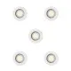 Philips Peridot 5-pack fehér mennyezetbe építhető lámpa szett (PHI-8721103037138) GU10 5 izzós IP20