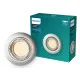 Philips Peridot nikkel mennyezetbe építhető lámpa (PHI-8720169392649) GU10 1 izzós IP20