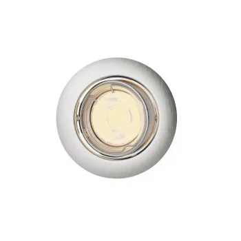 Philips Peridot nikkel mennyezetbe építhető lámpa (PHI-8720169392649) GU10 1 izzós IP20