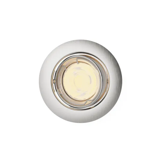 Philips Peridot nikkel mennyezetbe építhető lámpa (PHI-8720169392649) GU10 1 izzós IP20